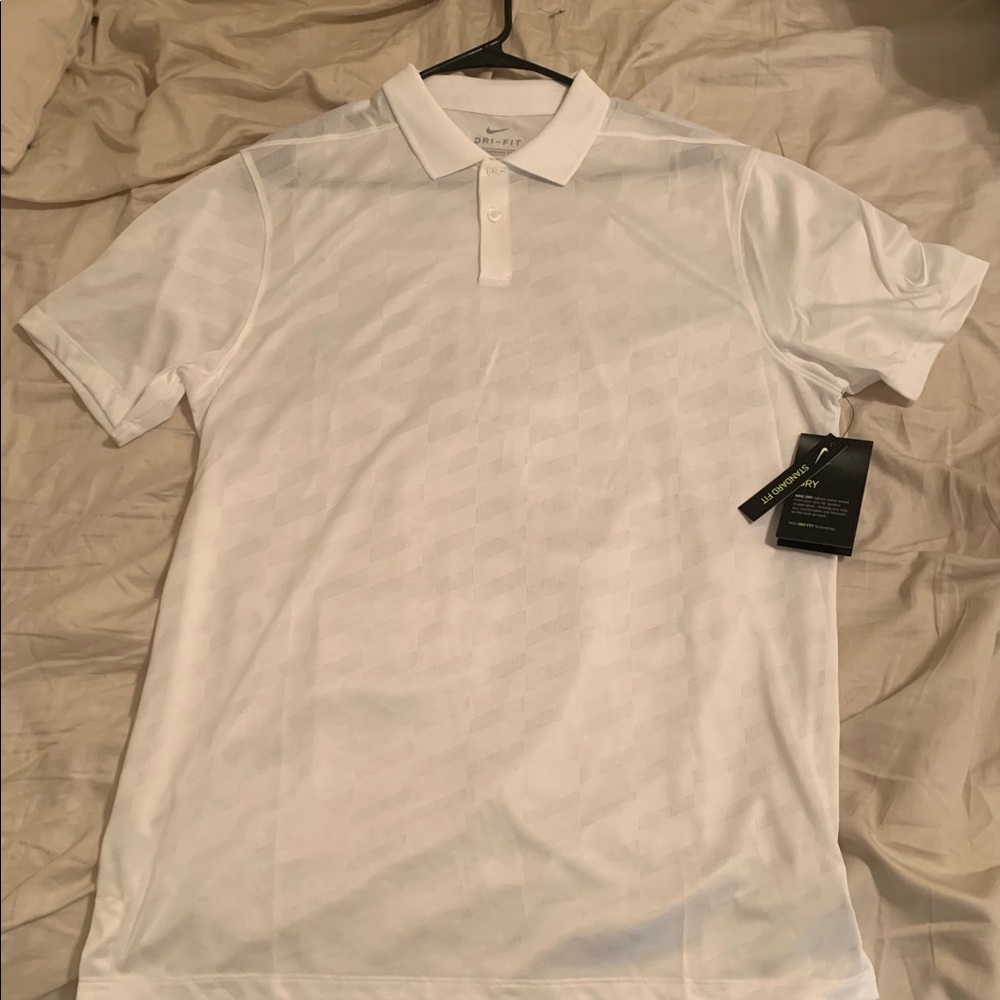 Nike Vapor Dri-Fit Golf Polo - White - NWT